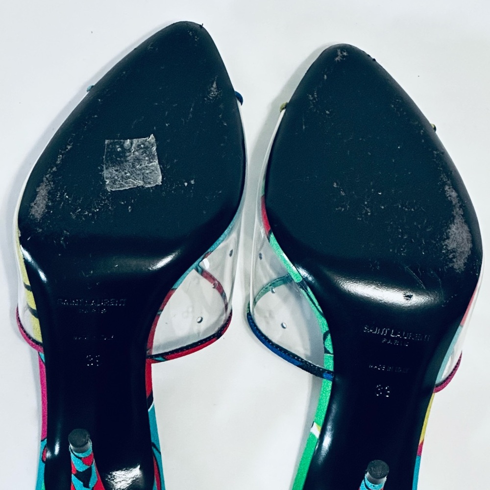 Saint Laurent Women's Lolita Mules - Picture 12 of 15